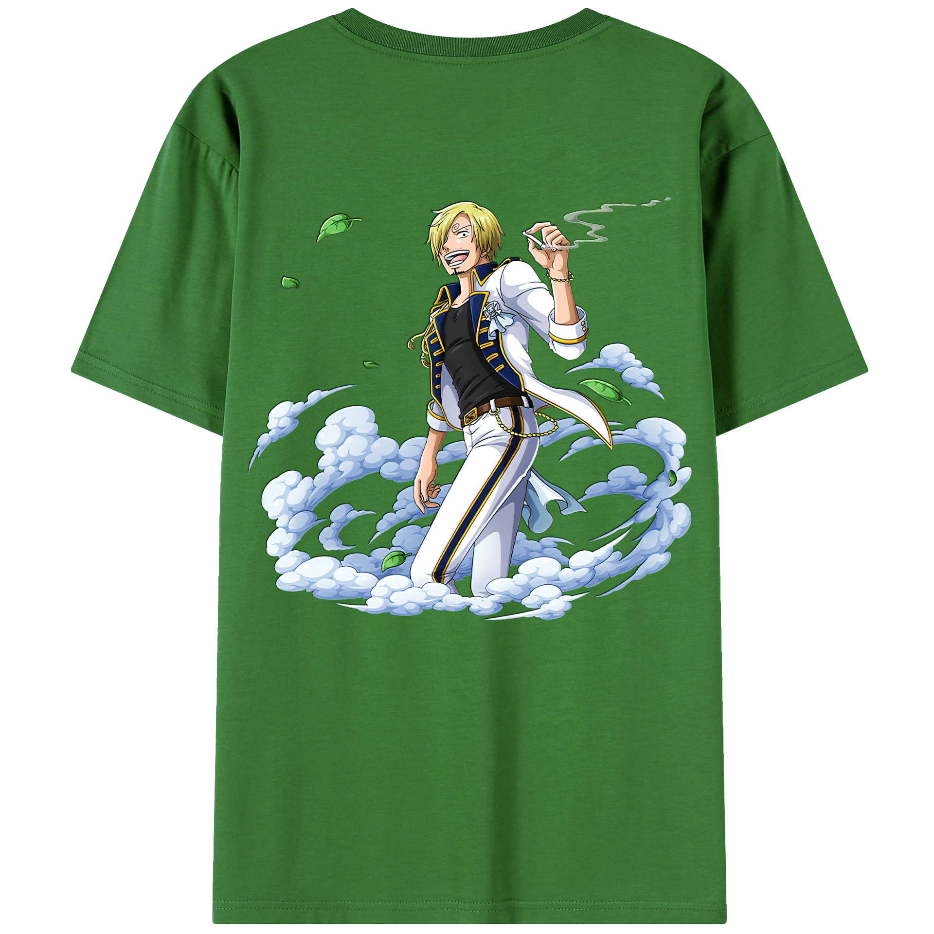 （画像用） ワンピース サンジ ONE PIECE Sanji レディース半袖Tシャツ(バックプリント)